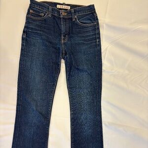 J Brand Jeans Mid Rise Straight Leg INK Size 28